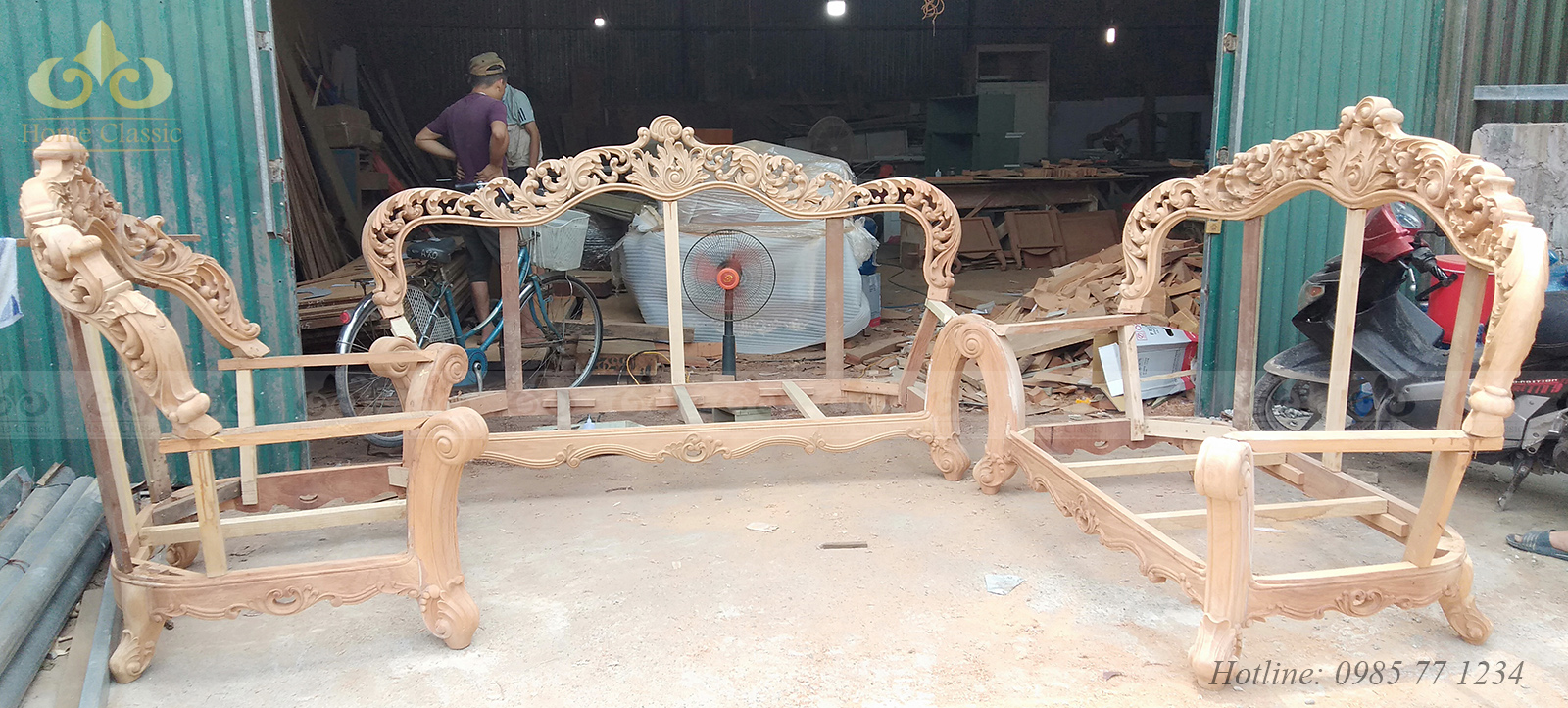 Sofa tân cổ điển theo phong cách Ý