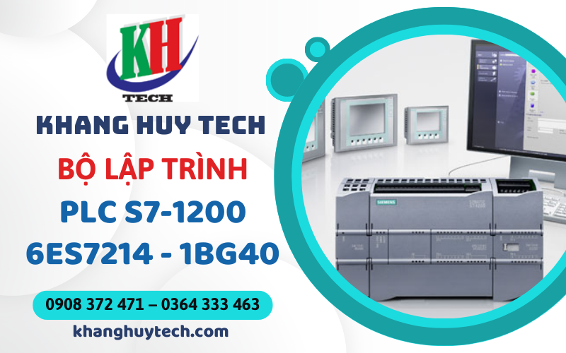 PLC S7-1200 6ES7 214-1BG40 - giải pháp tối ưu hiệu suất cho hệ thống tự động hóa sản xuất