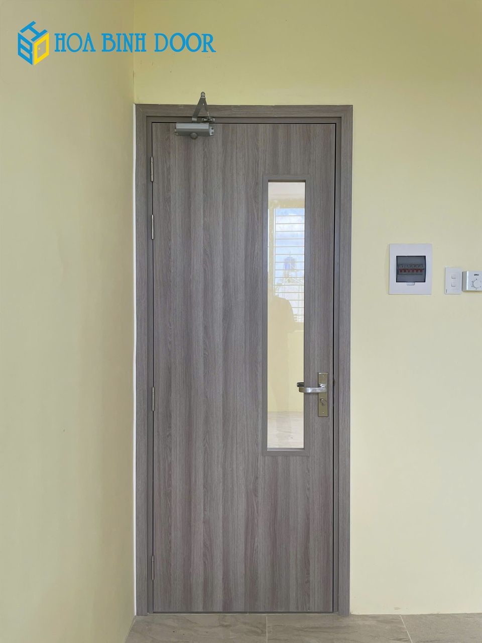 Cửa gỗ công nghiệp MDF Laminate tại Bảo Lộc - Lâm Đồng
