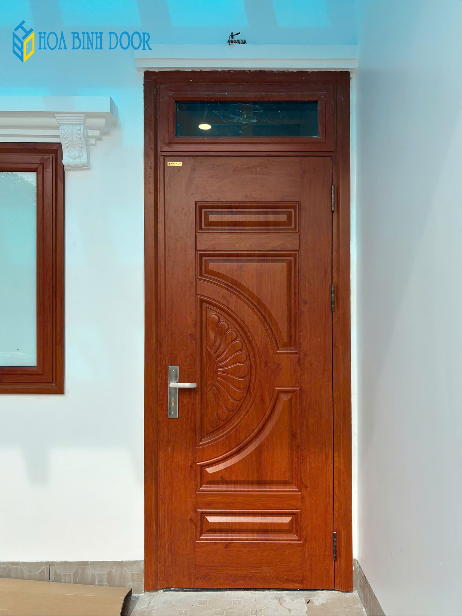 Cửa thép vân gỗ tại Sóc Trăng | Mẫu cửa chính bền, đẹp