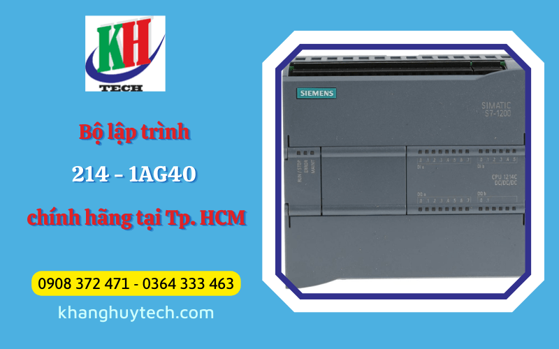 214-1AG40 - Bộ lập trình công nghệ tiên tiến, hiện đại của Siemens