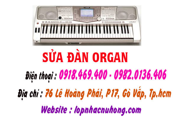 Sửa đàn organ chuyên nghiêp tại gò vấp, tphcm, sài gòn