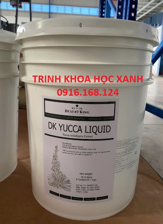 DK YUCCA LIQUID – Yucca nước, xử lý và ngăn ngừa khí độc,cấp cứu tôm nổi đầu
