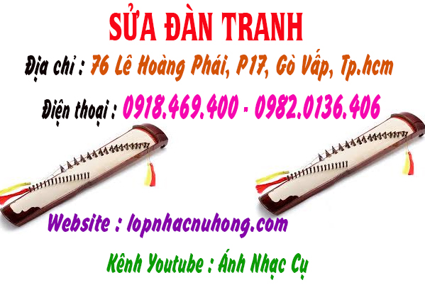 Sửa Đàn Tranh Tại Gò Vấp