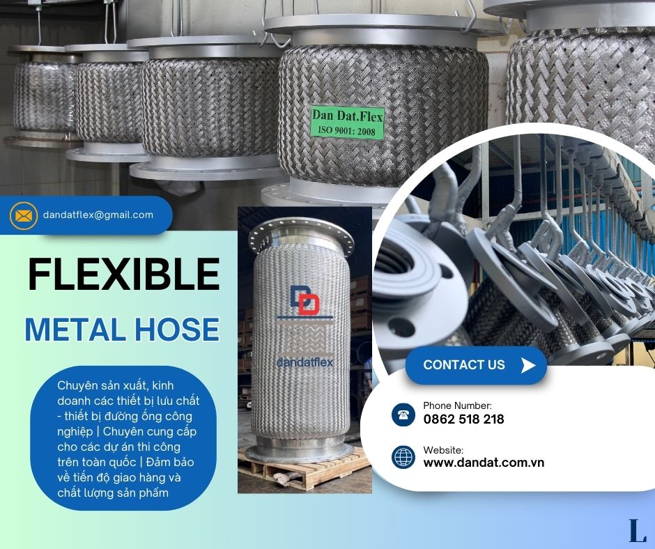 Khớp nối mềm inox chống rung, Khớp nối mềm inox mặt bích DN150, Khớp nối inox