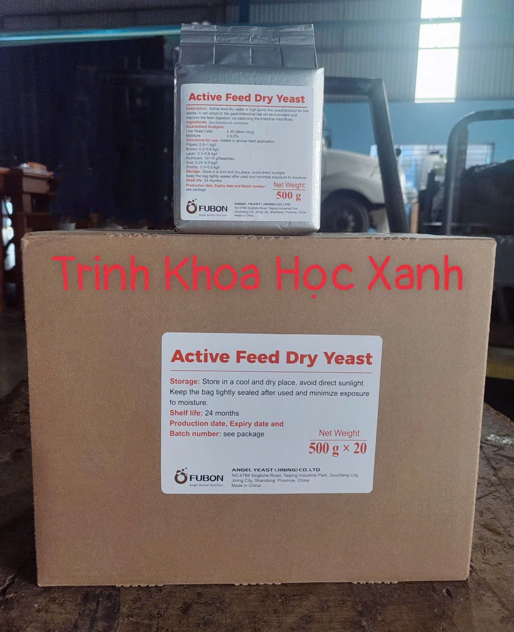 ACTIVE FEED FRY YEAST – Nấm men đậm đặc