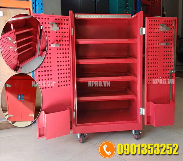 Tủ đồ 2 cánh 5 ngăn