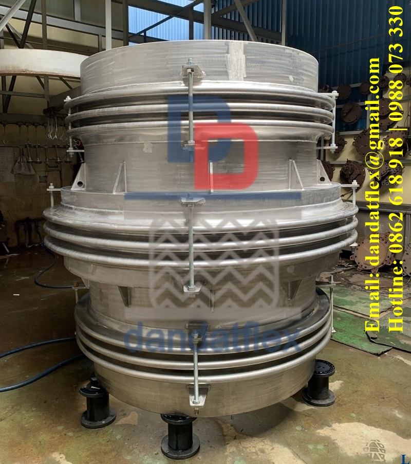 Khớp giãn nở inox, Khớp nối bù trừ giãn nở, Khớp co giãn inox, Mối nối mềm